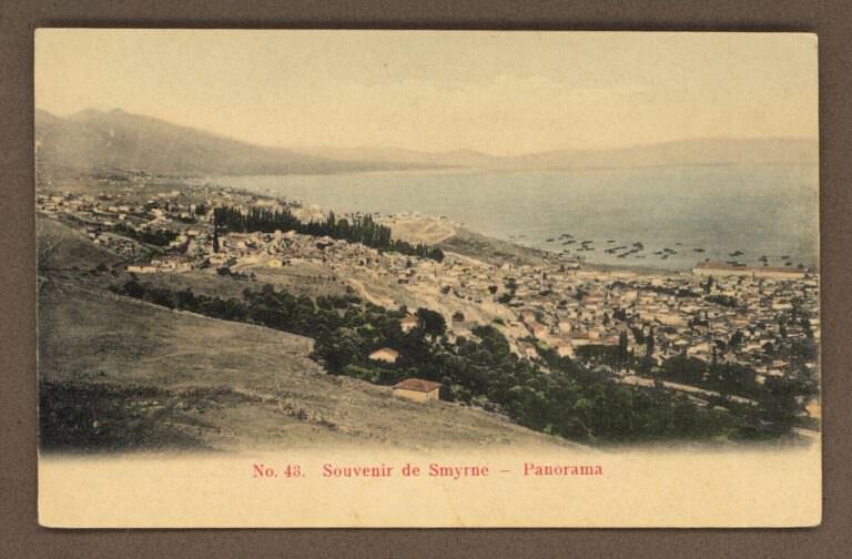 Smyrne Izmir Göztepe Ottoman TURKEY un-used Postcard