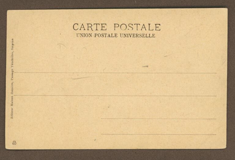 Smyrne Izmir Göztepe Ottoman TURKEY un-used Postcard - Görsel 2