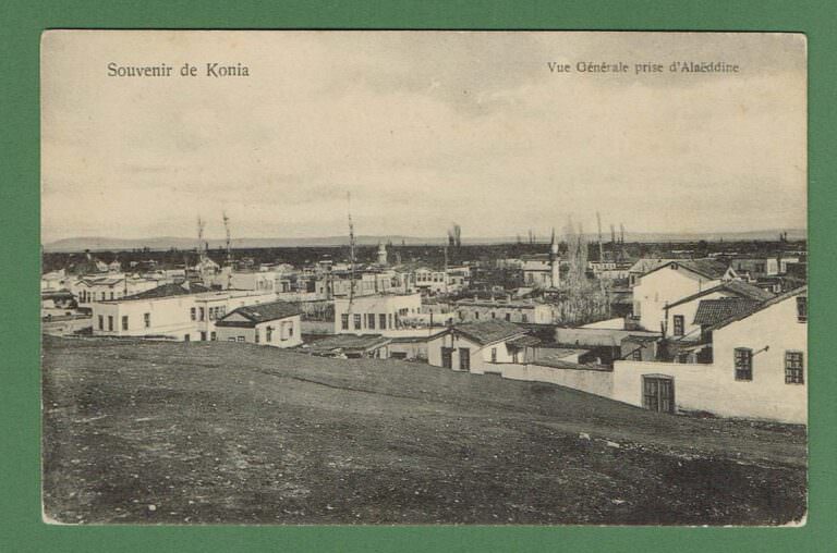 KONYA OSMANLI ZAMANI 1900`LERDEN KARTPOSTAL