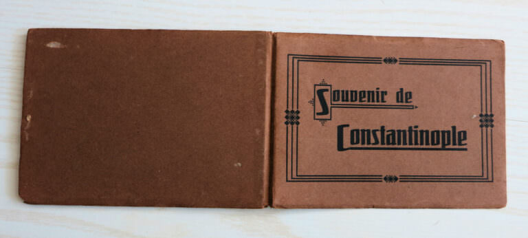 Constantinople Istanbul PANAROMIC CARD Ottoman TURKEY