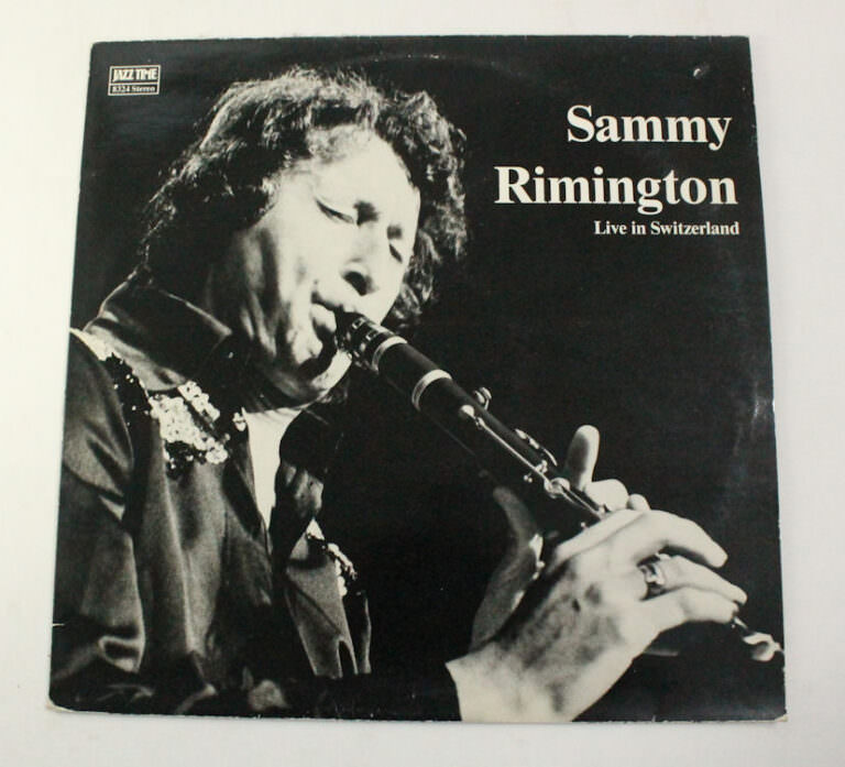 SAMMY RIMINGTON Live in Switzerland 1983 Printed in Switzerland Kapak 9 - Plak 9