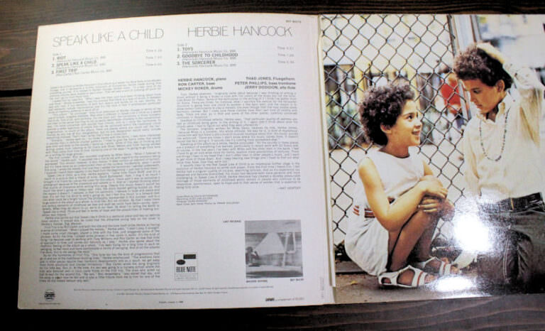 HERBIE HANCOCK Speak like a child *Blue Note Printed in U.S.A. 8/8 - Görsel 3