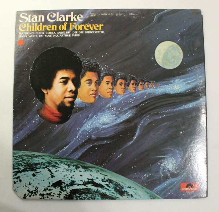 STANLEY CLARKE Childern of Forever Printed in Germany Plak 7 / Kapak 7