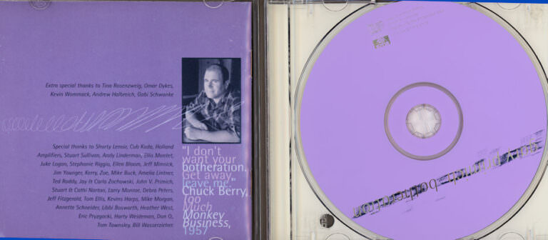 GARY PRIMICH botheration Blues CD *kapakta çatlak var *SATILDI - OUT OF STOCK - Görsel 3