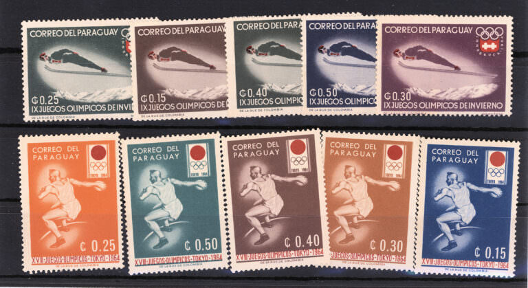 PARAGUAY 2 Seri **MNH