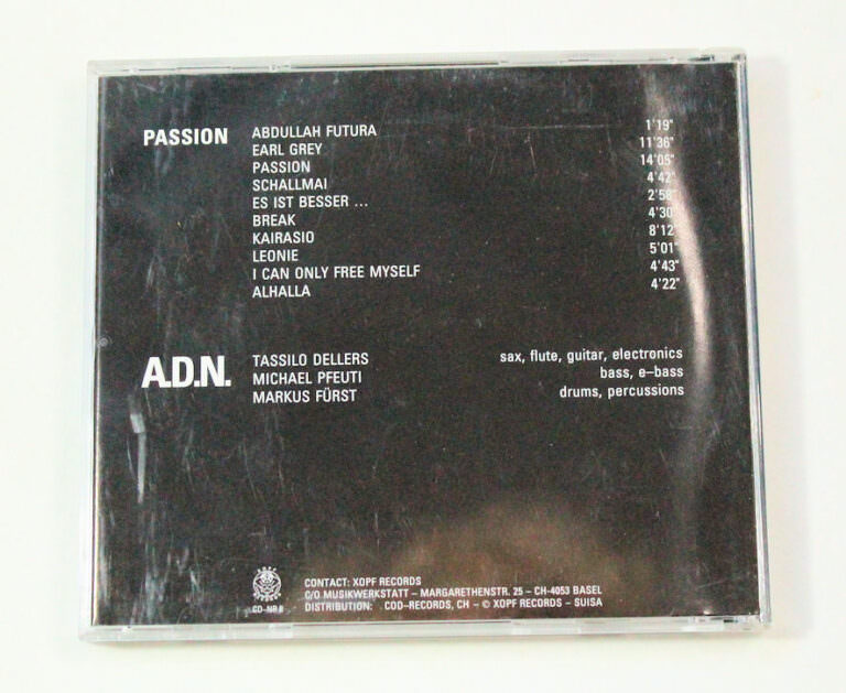 A.D.N. passion CD SATILDI – OUT OF STOCK SATILDI – OUT OF STOCK SATILDI – OUT OF STOCK - Görsel 3