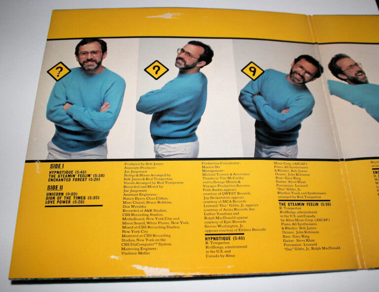 BOB JAMES sing on the times  - Printed in Holland Kapak 7 – Plak 8 *SATILDI - OUT OF STOCK - Görsel 2