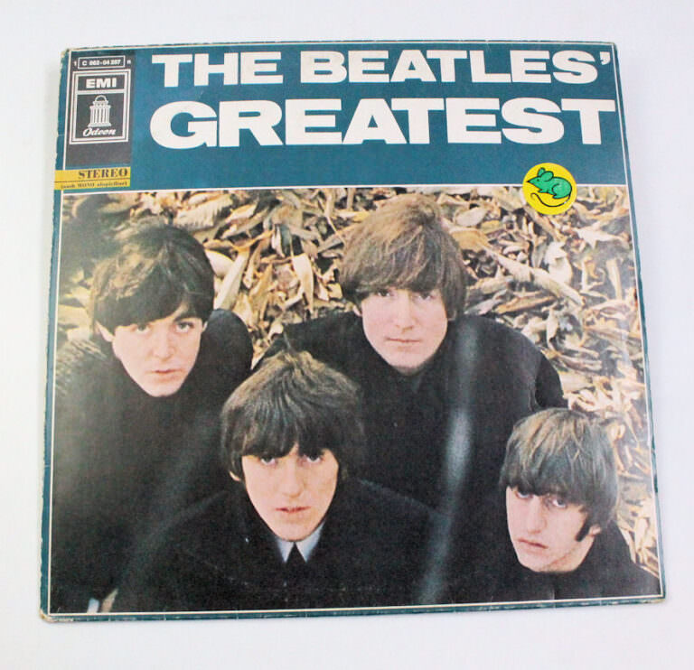 BEATLES Greatest hits (from the first 4 album) *Made in Germany Plak 7 / Kapak 7