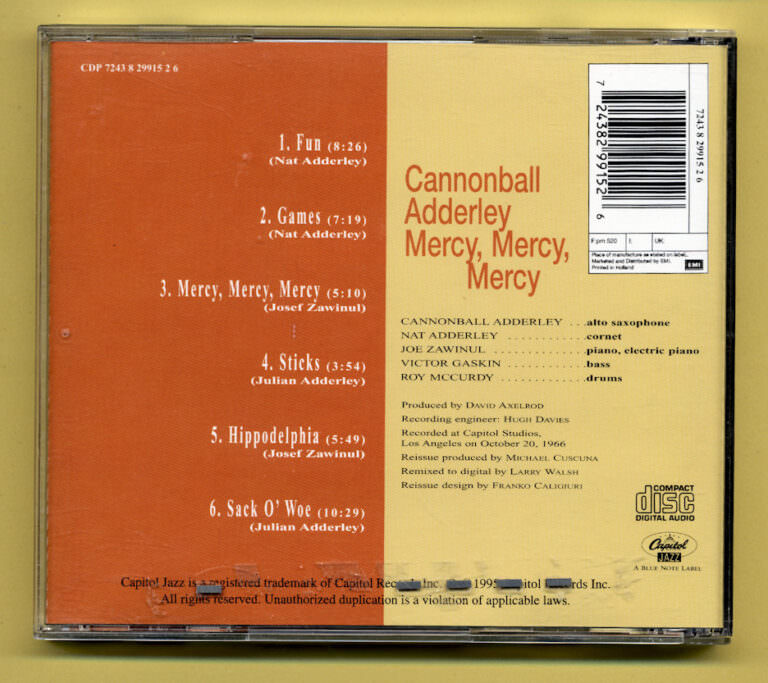 CANNONBAL ADDERLEY Live at club *SATILDI, bitti - OUT OF STOCK SATILDI, bitti - OUT OF STOCK SATILDI, bitti - OUT OF STOCK - Görsel 2
