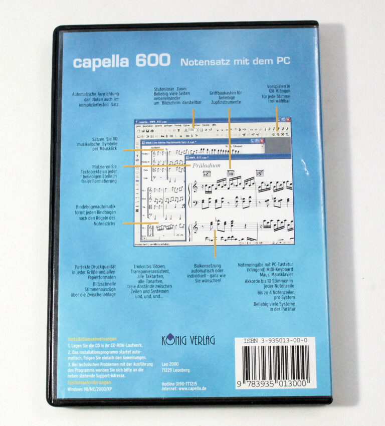 CAPELLA 600 Nota yazma programi PC için - Görsel 3
