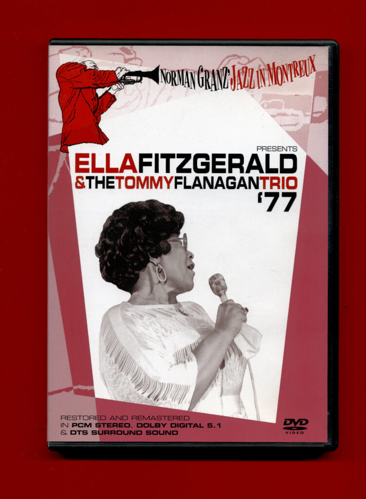 ELLA FITZGERALD Tommy Flanagan Trio 77 Monreux Jazz Festival DVD