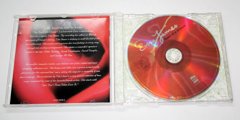 ETTA JAMES Heart of woman *CD iyi durumda, kapakta çizilkler var - Görsel 3