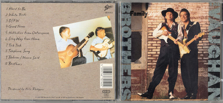 VAUGHAN BROTHERS family style Blues CD 8/8 SATILDI – OUT OF STOCK SATILDI – OUT OF STOCK SATILDI – OUT OF STOCK - Görsel 3