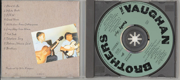 VAUGHAN BROTHERS family style Blues CD 8/8 SATILDI – OUT OF STOCK SATILDI – OUT OF STOCK SATILDI – OUT OF STOCK - Görsel 2
