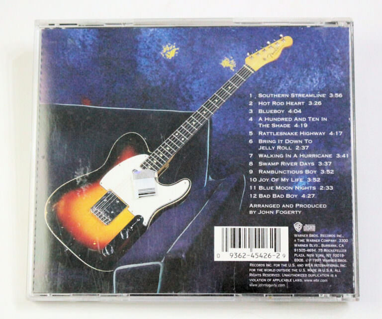 JOHN FOGERTY Blue Moon Swamp CD (iyi kondisyonda) - Görsel 2
