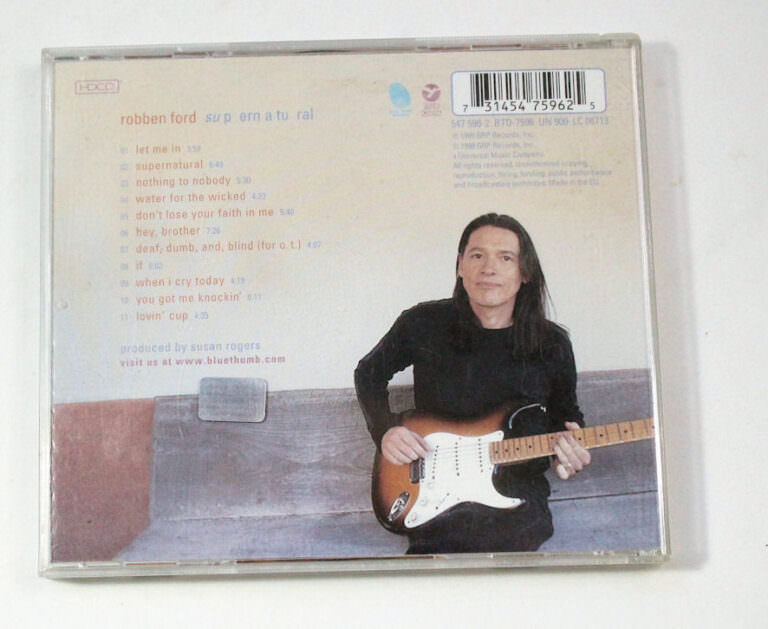 ROBBEN FORD su p ern a tu ral *Blues CD *SATILDI - OUT OF STOCK - Görsel 3