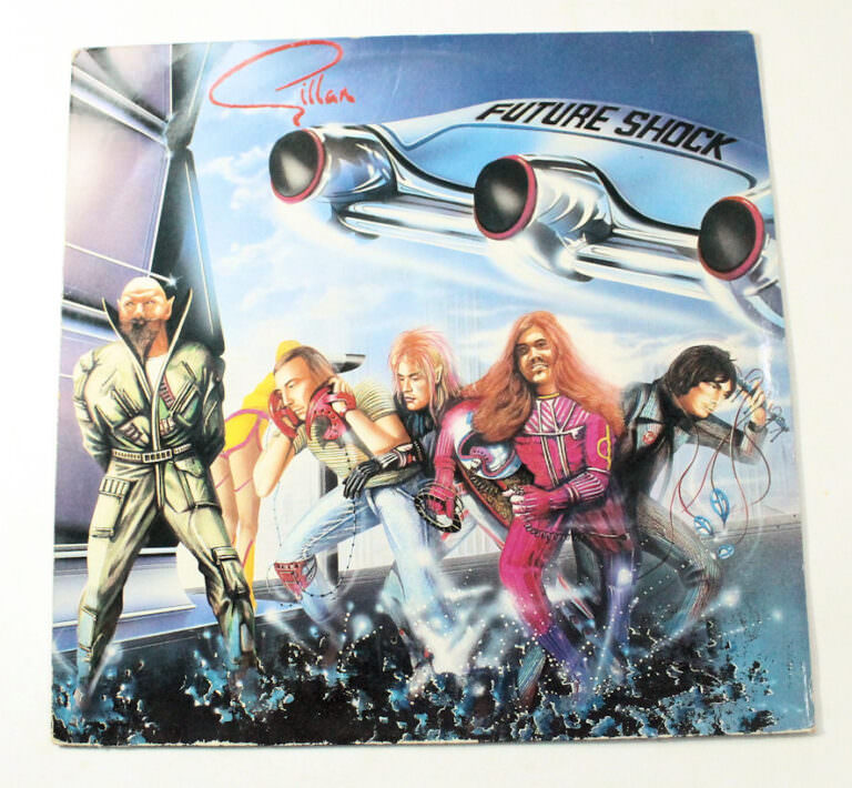 IAN GILLAN Future shock (Deep Purple Lead Singer) – Printed in Germany *Kapak 7 – Plak 7 *SATILDI - OUT OF STOCK