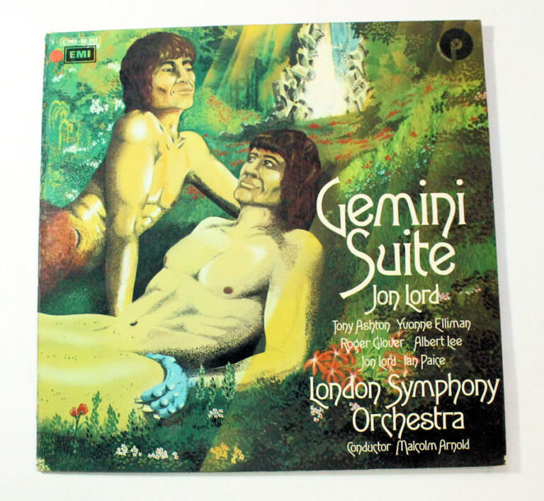 JOHN LORD gemini suite – Printed in Germany *Kapak 8 – Plak 8 (VERY RARE!!)
