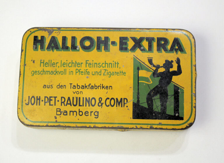 HALLOH-EXTRA Tabak ORIENT Metal Tin - 9x14x2 cm. - Görsel 2