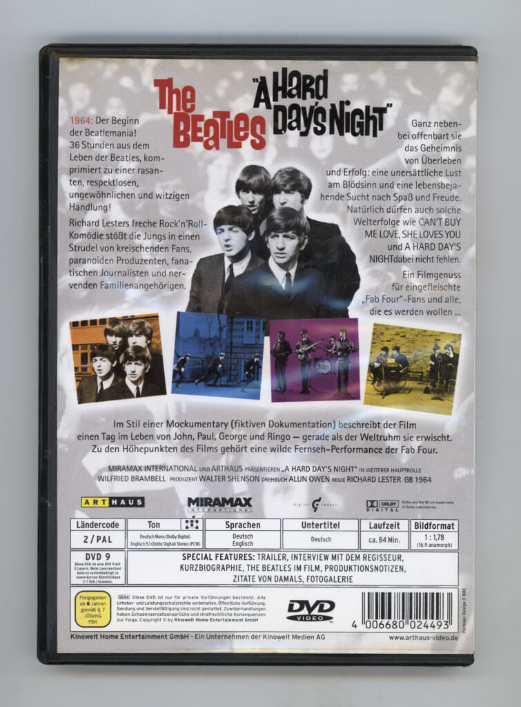 BEATLES a hard days night - DVD - Görsel 2