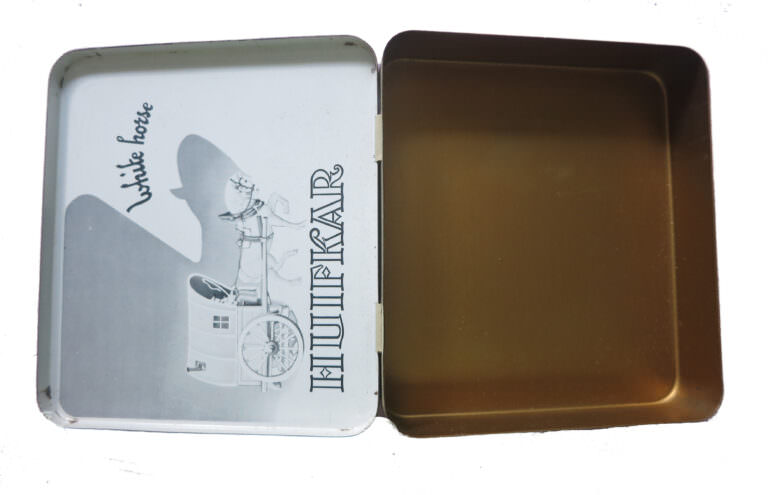HUFIKAR White Horse Metal Tin *SATILDI - OUT OF STOCK - Görsel 2
