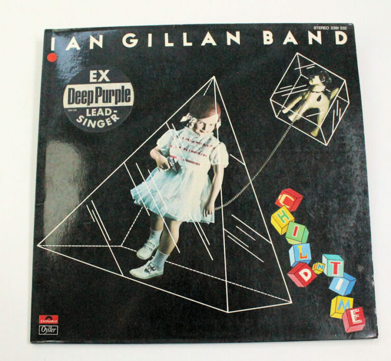 IAN GILLAN BAND Child in time *Made in Germany Plak 7 / Kapak 7