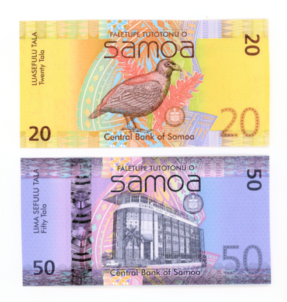 SAMOA 20  + 50 Tala 2012 - UNC