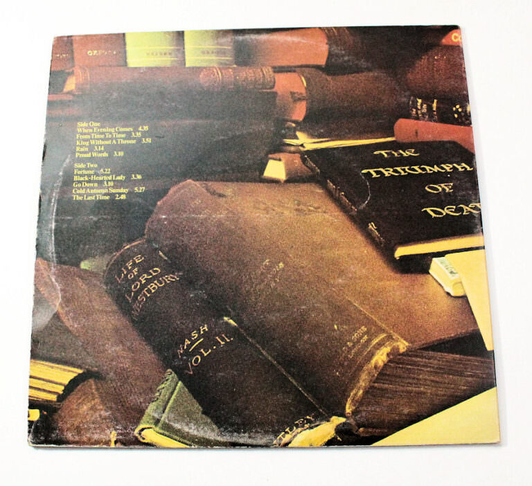 KEN HENSLEY Proud words on a dusty shelf (Uriah Heep`s Keyboard / Vocal)  – Printed in England *Kapak 7 – Plak 7 *SATILDI - OUT OF STOCK - Görsel 3