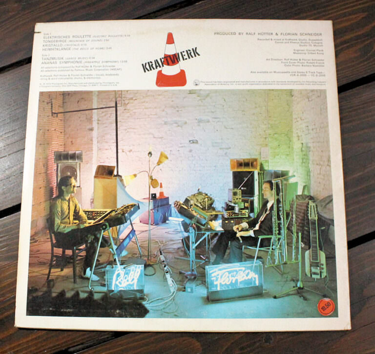 KRAFTWERK Ralf & Florian – Printed in U.S.A. *Kapak 7 – Plak 7 *SATILDI - OUT OF STOCK SATILDI - Görsel 3