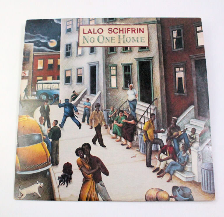 LALO SCHIFRIN no one home - Printed in U.S.A. Kapak 7 – Plak 8 - Görsel 2