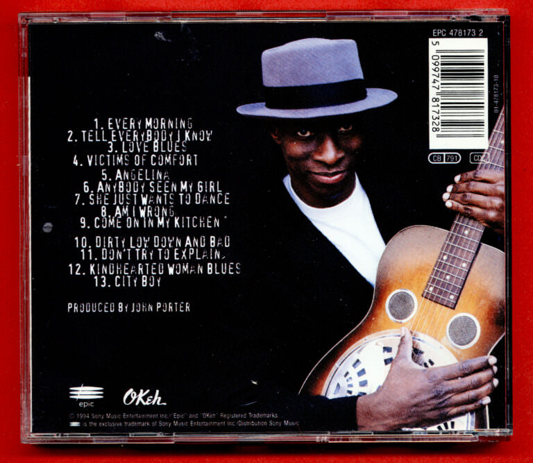 Keb Mo KEB`MO`Blues CD Kondisyon 8/ 7, Made In Germany - Görsel 3
