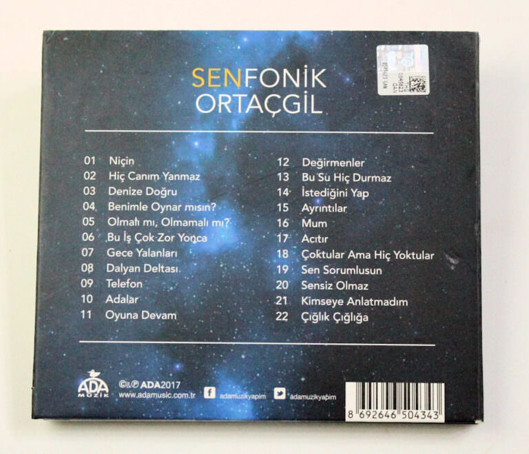 BÜLENT ORTAÇGIL Senfonik Double CD 8/8 - Görsel 2