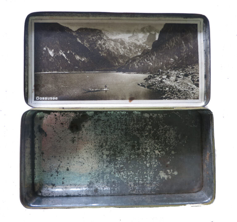 ÖSTERREICHISCHE SUPERFEIN TÜRKISCHER TABAK Metal Tin *SATILDI - OUT OF STOCK - Görsel 2
