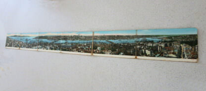 Constantinople Istanbul PANAROMIC Un-Used POSTCARD Ottoman TURKEY