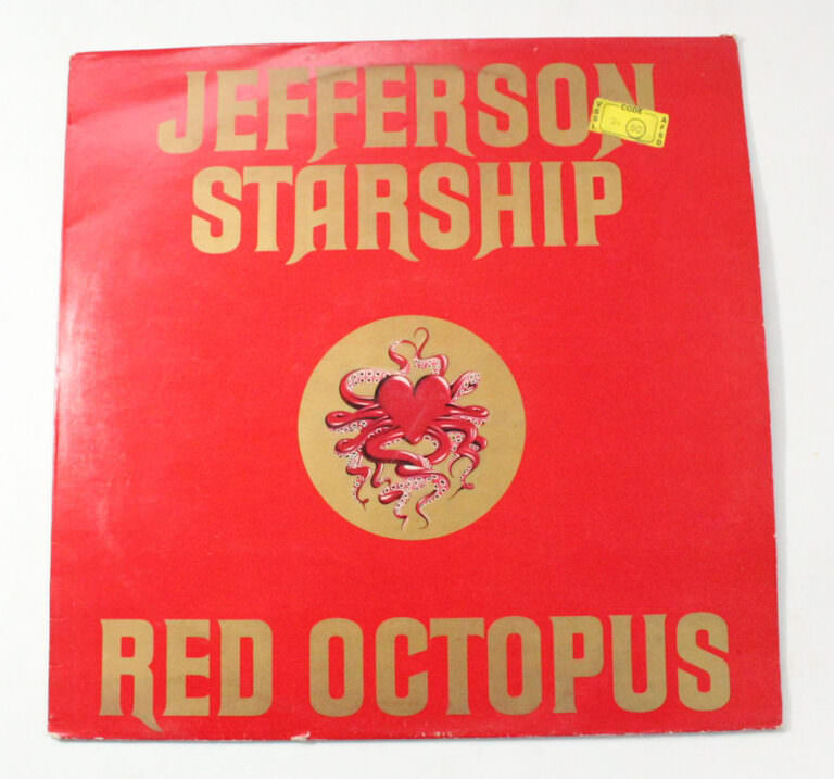 JEFFERSON STARSHIP Red octopus – Printed in Italy *Kapak 8 – Plak 8