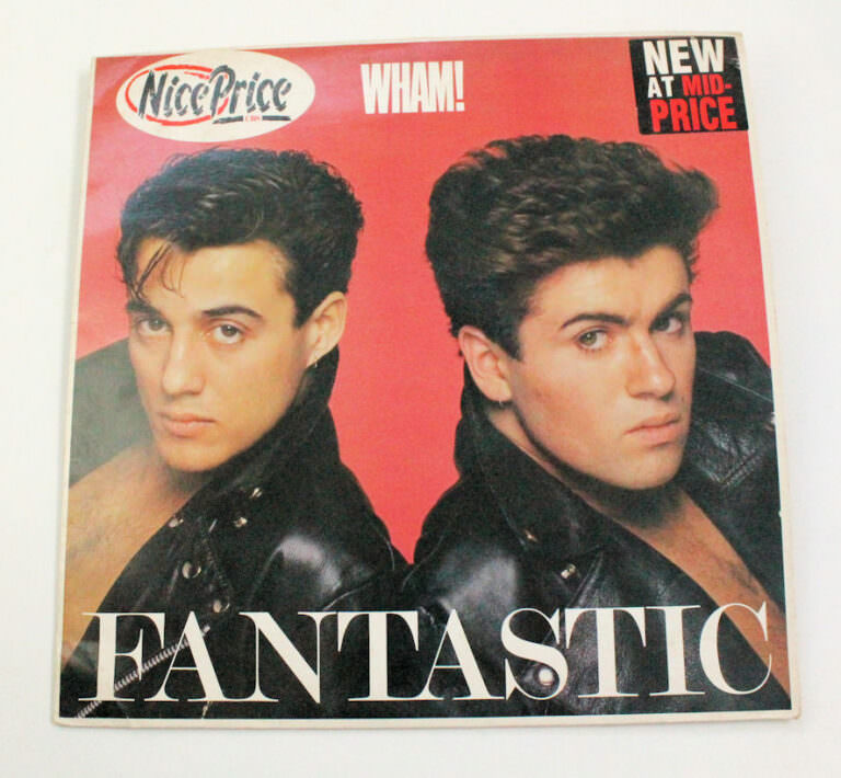 WHAM (very first LP of George MIchael) Fantastic *Made in England Plak 7 / Kapak 7  SATILDI - SOLD OUT