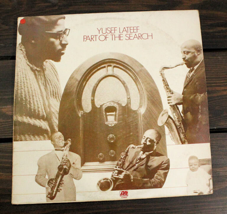 YUSEF LATEEF part of the search - Printed in England Kapak 7 – Plak 7 - Görsel 3