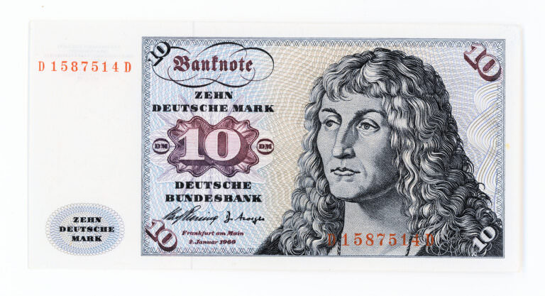 ALMANYA Deutschland 10 Mark 1960 UNC - çil banknot