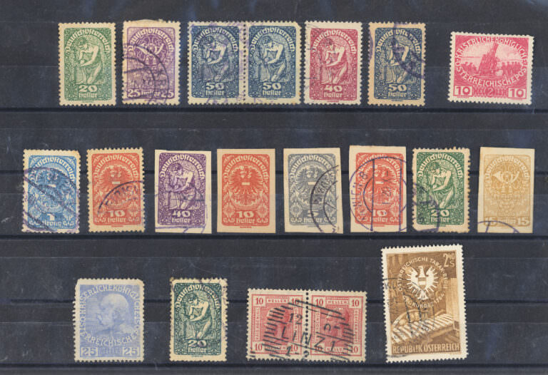 AUSTRIA Avusturya Stamps LOT *SATILDI - OUT OF STOCK