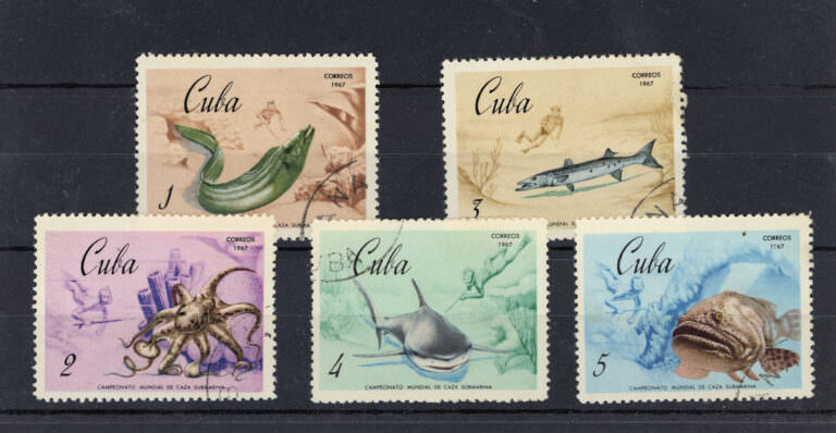 CUBA Küba *BALIK motifli Mint **MNH