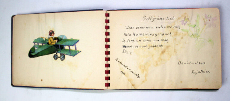 Glanzbilder Album aus 1939 (es gibt noch mehrere Seiten) - Görsel 6