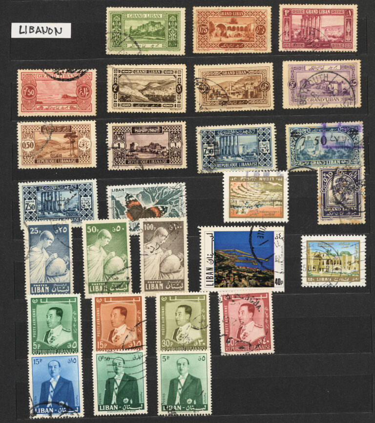LEBANON Lübnan stamps LOT