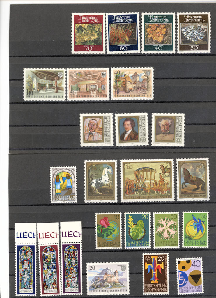 LIECHTENSTEIN Big Lot #02 **MNH - Mint - Görsel 4