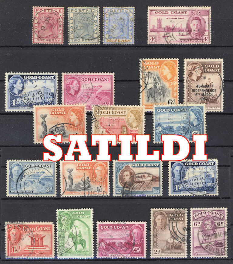 Gold Coast British Stamps LOT