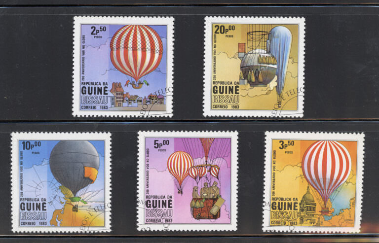 GUINE BISSAU Balon temalı Aviatik **MNH