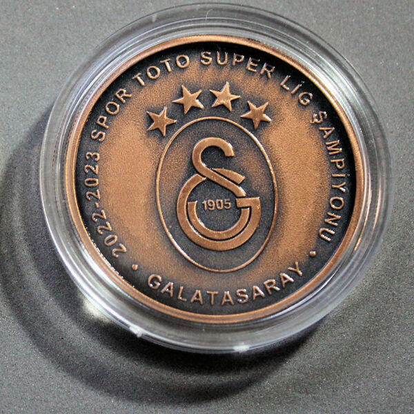 GALATASARAY 23. Şampiyonluk bronz HATIRA PARASI SERTIFIKASIZ