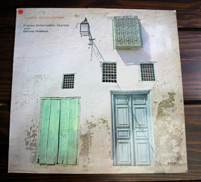 FRANCO AMBROSETTI Close encounter - Printed in Germany 7/8 LP Plak *SATILDI - OUF OF STOCK