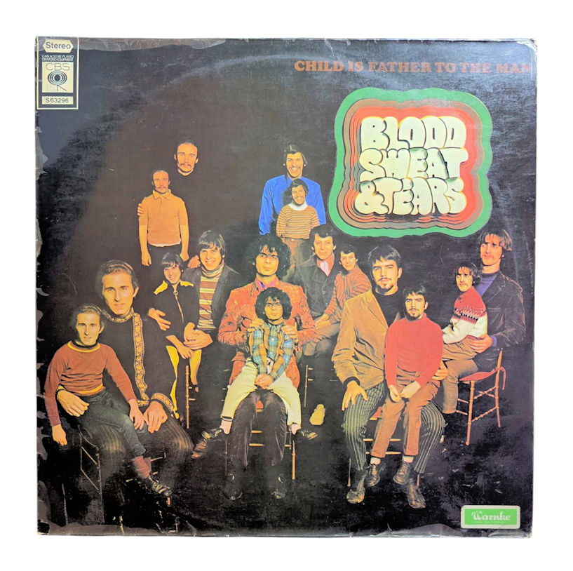 BLOOD, SWEAT and TEARS child is father to the man - Printed in Holland plak 7,5 / Kapak 7,5