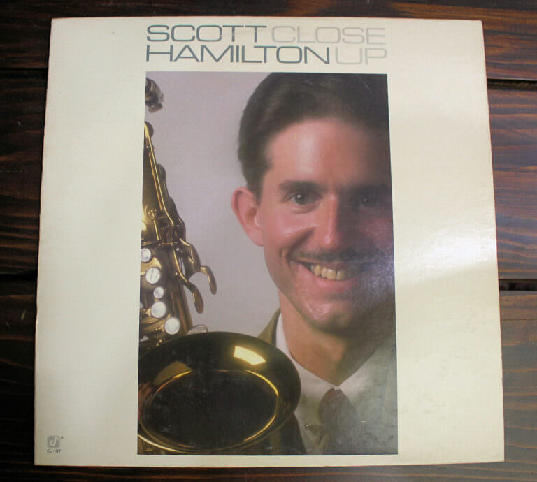 SCOTT HAMILTON Close up - Printed in U.S.A. 7/8 LP Plak
