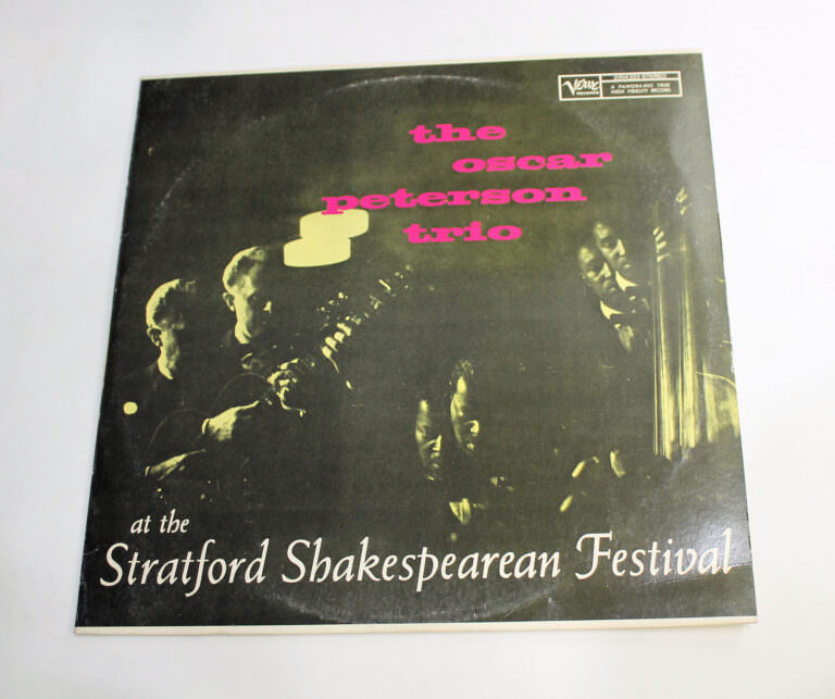 OSCAR PETERSON TRIO 1956 - Printed in U.S.A. 7/7 LP Plak *SATILDI - OUT OF STOCK